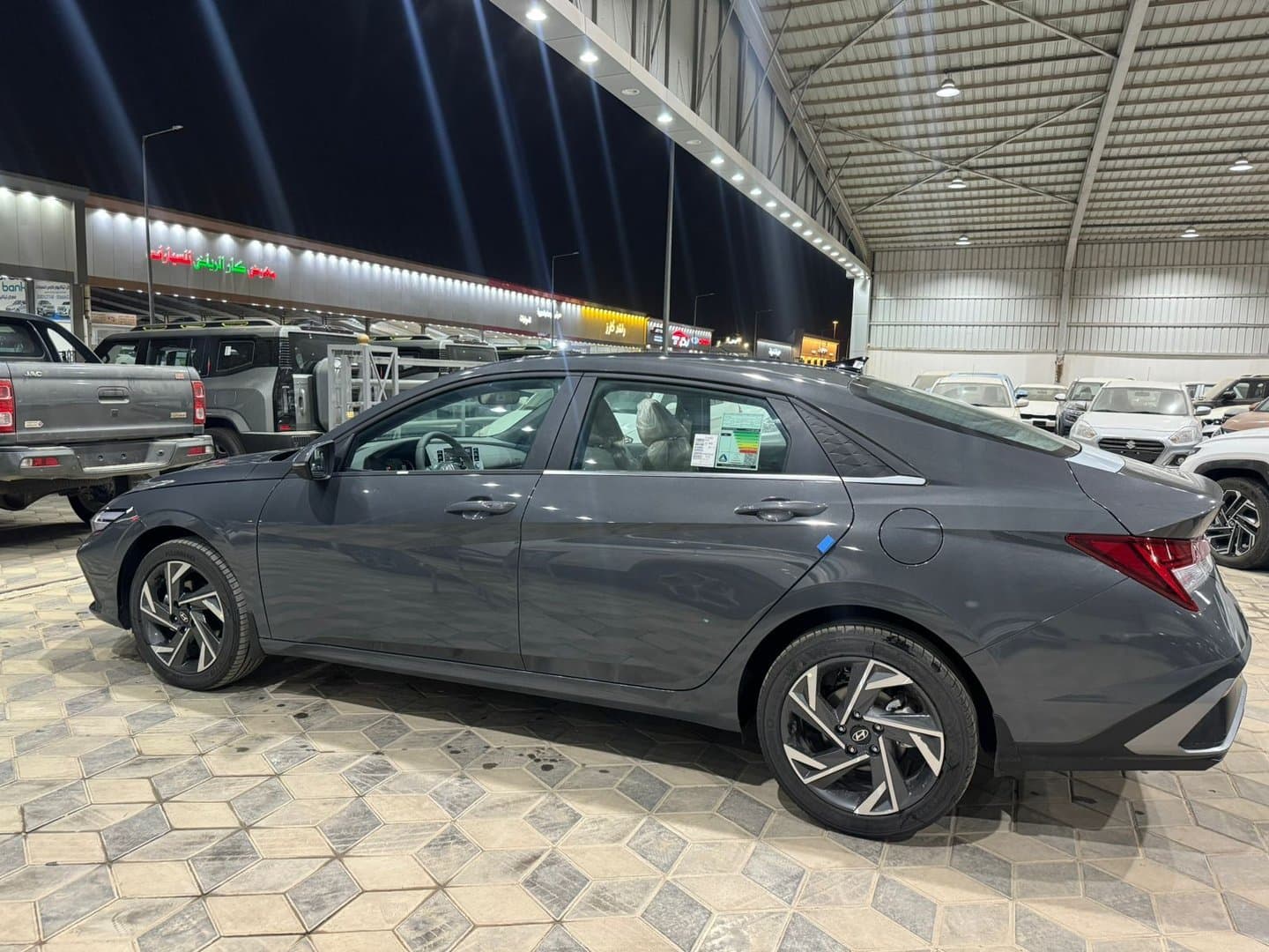 [object Object] Hyundai Hyundai Elantra Smart 1.6 Liter 2025 - Exterior Design - Elegant Exterior Look