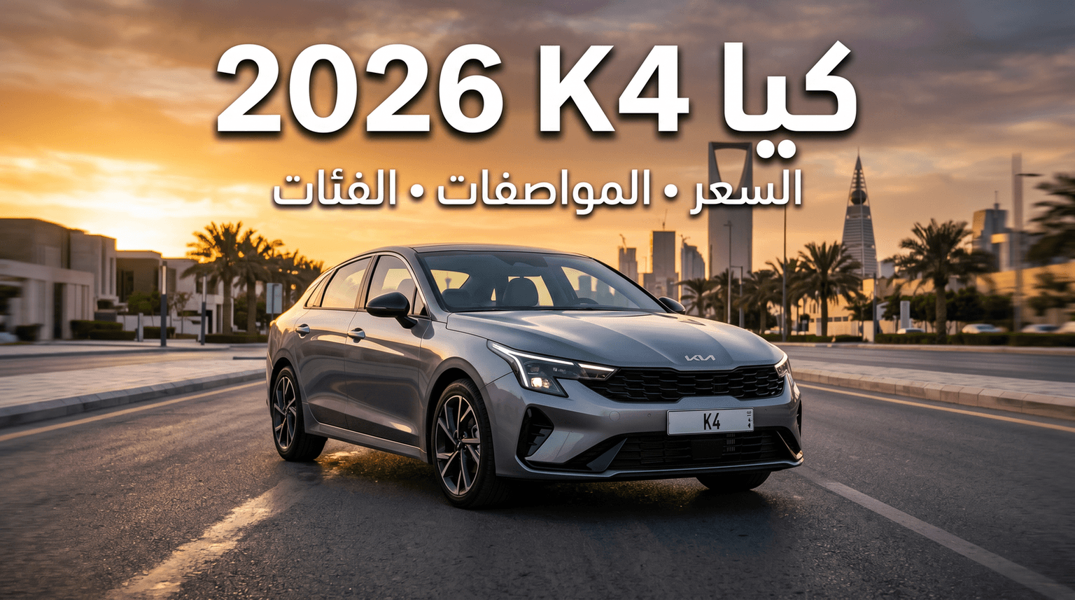 كيا K4 2026 في السعودية: السعر، المواصفات، الفئات الخمس وأيها تناسبك؟