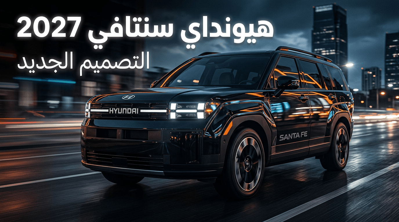 Hyundai Santa Fe 2027: The New Design Redefines Family Luxury in Saudi Arabia.