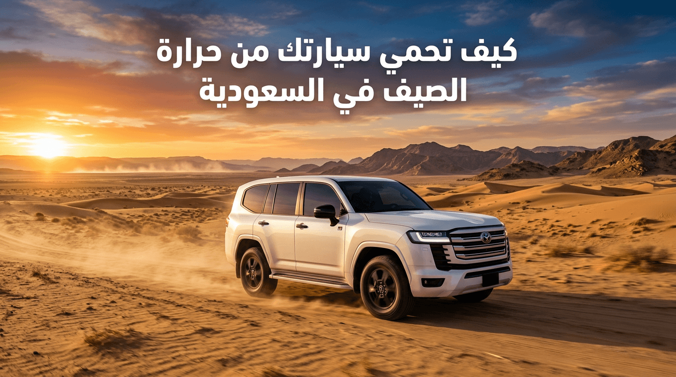 كيف تحمي سيارتك من حرارة الصيف في السعودية: دليل شامل