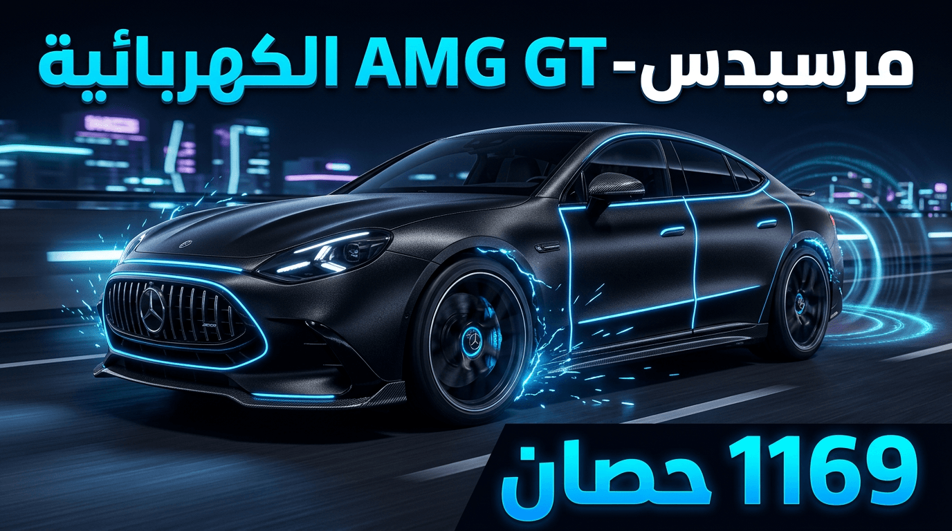 مرسيدس-AMG GT 4-Door الكهربائية: 1169 حصاناً وصوت V8 يكسر القواعد!